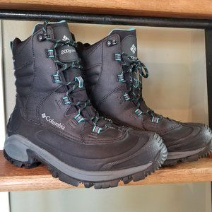Columbia Womans Snow Hiking Boots 200 Grams Techlite Waterproof 8.5
